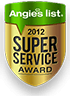 Northern Virginia Fences Angie's List Super Service Award