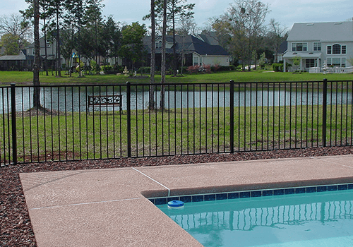 Northern Virginia Pool and Lake Metal Fence photo