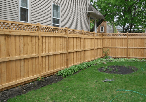 N. VA Fence Contractor wood fencing photo